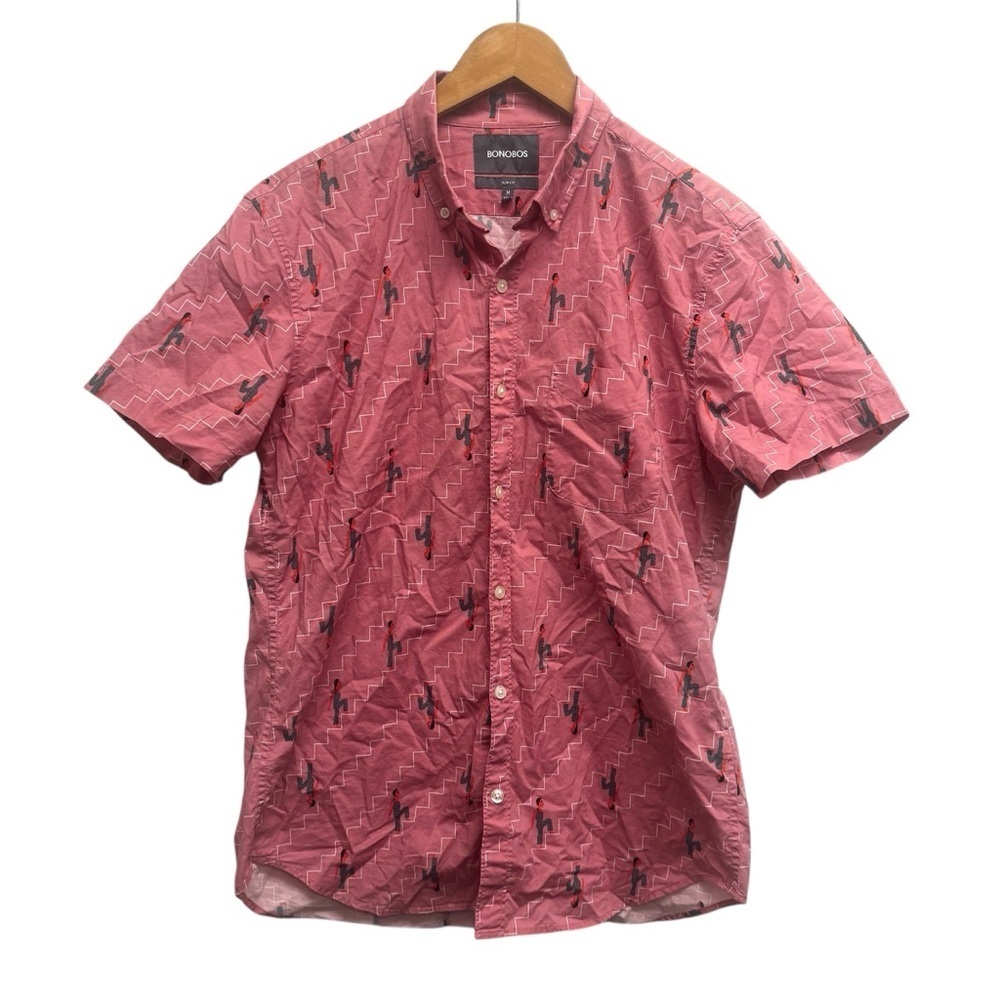 Bonobos Riviera Staircase Print Button Down Shirt